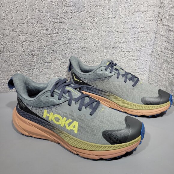 Hoka One One Challenger 7 GTX Men's Size US 8D Asteroid Maple Athletic Sneakers - Picture 5 of 13
